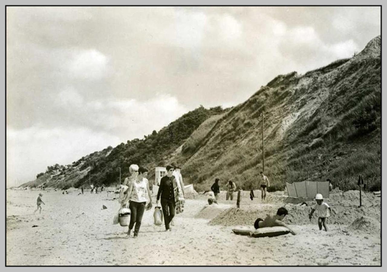 דראנסקה Ddr Wohnwagen Qek Direkt Am Strand מראה חיצוני תמונה
